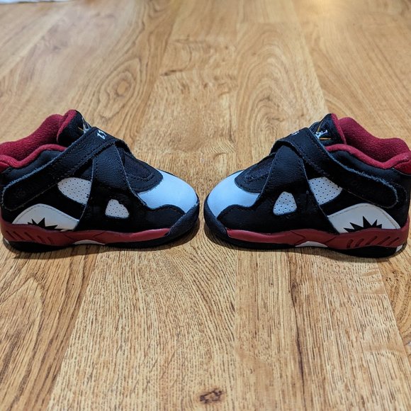 Jordan 8 Retro Baby/Toddler Shoes - Paprika - Size 5C - Picture 4 of 12